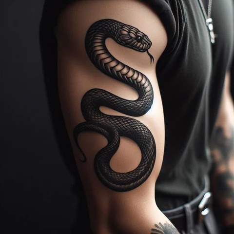 30 Sacred Snake Tattoo Ideas To Highlight Your Exclusivity! 12 Emblem Of Masculinity Nightmarish Snake Tattoo On Arm