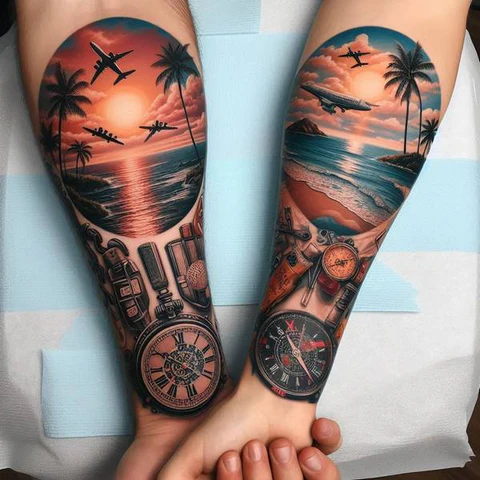 15 Fascinating Travel Tattoo Ideas 15 Etched For Life2