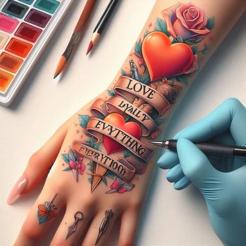 8 Innovative Ideas For Loyalty Love Tattoos 4 Exercising Your Inner