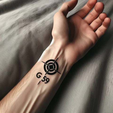14 Timeless G59 Tattoo Ideas For People With No Fear! 10 Focused G59 Forearm Tattoo