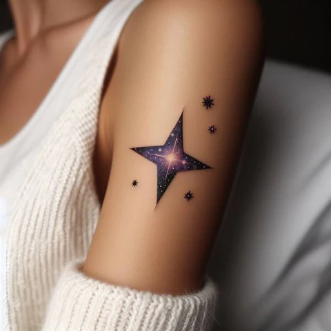 15 Luminescence Galaxy Tattoo Ideas 12 For The Chosen One