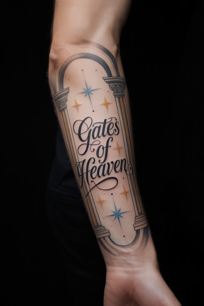 Glimpse Of Radiance Simple As above so below Tattoo With Opposing Aspect