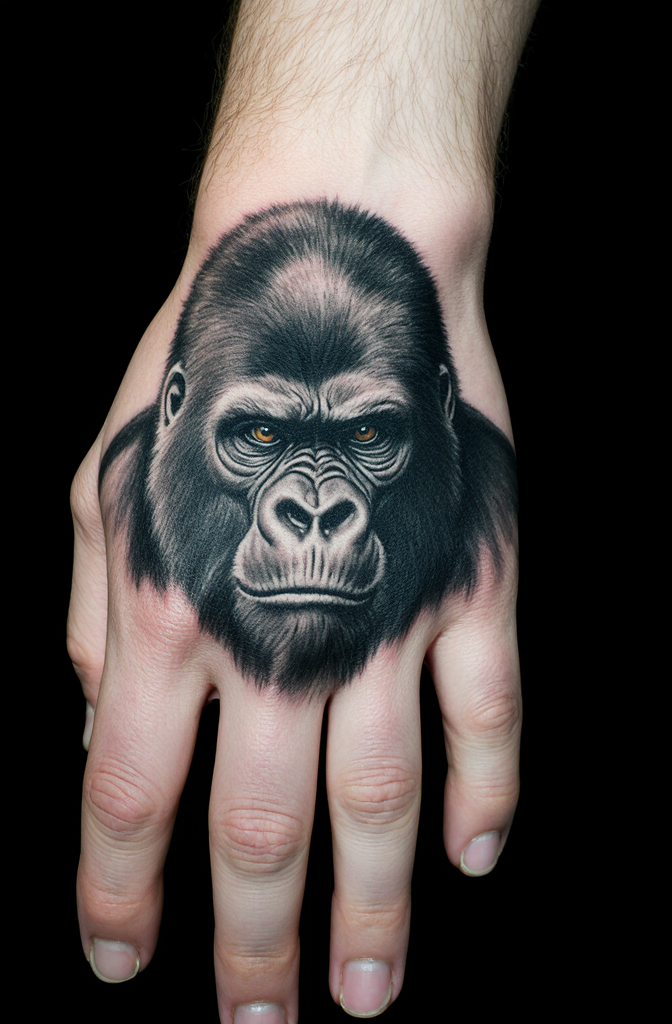 10 Enchanting Gorilla Tattoo Ideas For The Brave Souls 10 Gorilla Forearm Tattoo