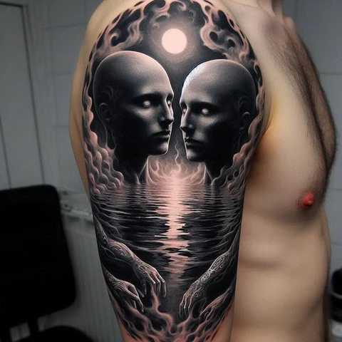22 Powerful Water Tattoo Ideas 2 Harmony beyond borders2