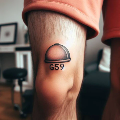 14 Timeless G59 Tattoo Ideas For People With No Fear! 12 Humorous G69 Kneecap Tattoo