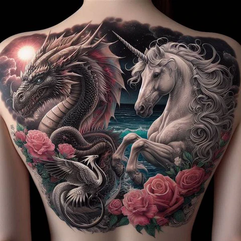 21 Mesmeric Ideas and Meanings of Unicorn Tattoos 13 Inking The Idea of Wa