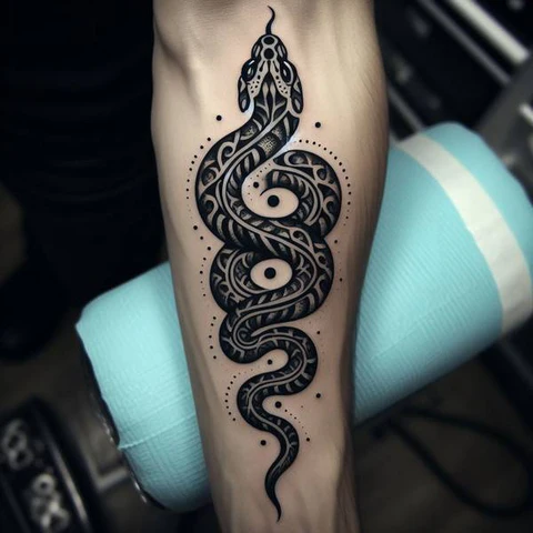 30 Sacred Snake Tattoo Ideas To Highlight Your Exclusivity! 57 Intricate Tribal Snake Tattoo
