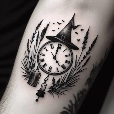 21 Spooky And Sinister Witchy Tattoos ideas 40 Its Spooky Season