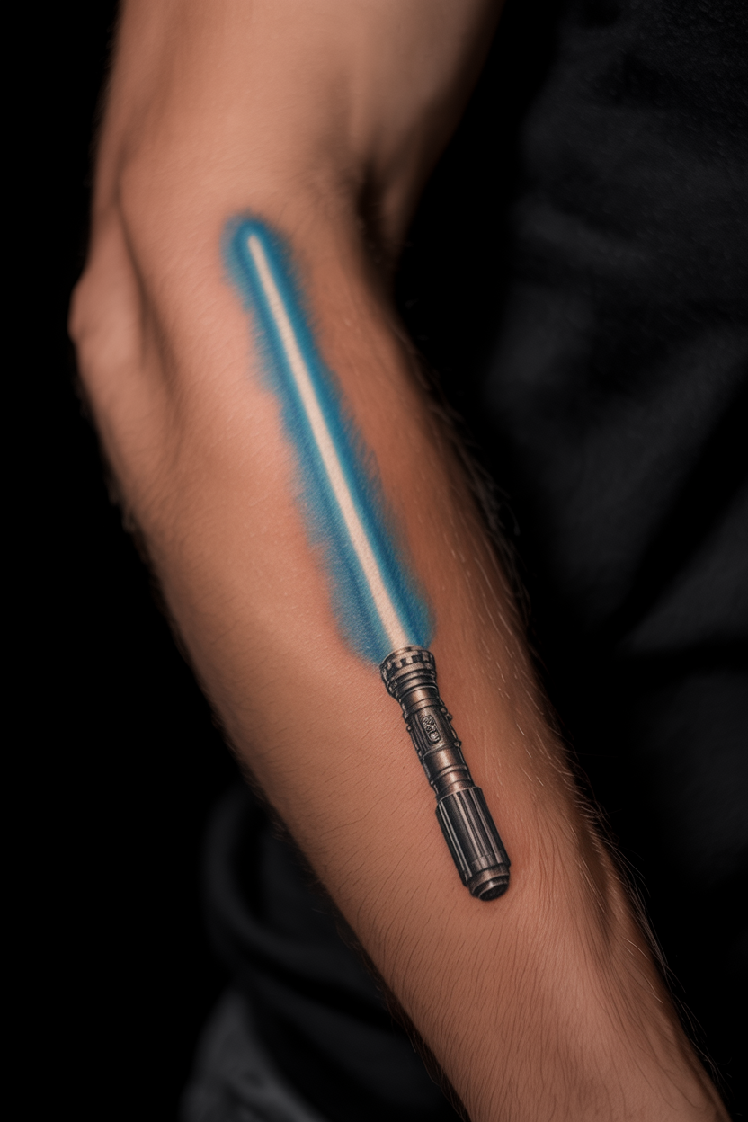 Legendary Star Wars Ship Tattoo