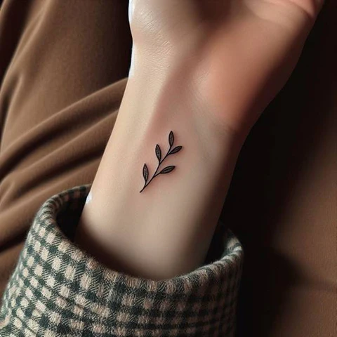 16 Staggering Olive Branch Tattoo Ideas 10 Making Space For Basic Over Bold