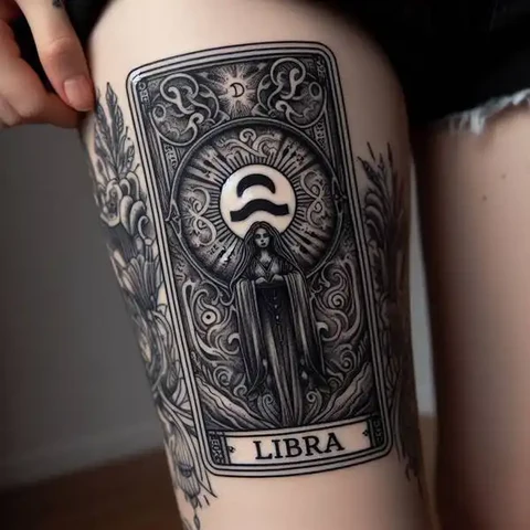 19 Mysterious Designs For Tarot Card Tattoos ideas 24 Making The Right Decision2
