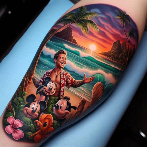 22 Dazzling Disney Tattoo Ideas 30 Manifestation Of Happiness