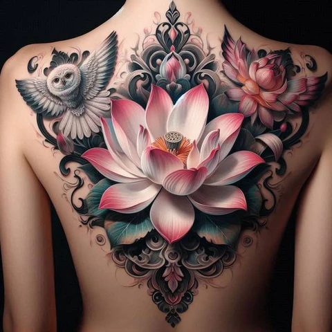 28 Refreshing Lotus Flower Tattoo Ideas 19 Manifestation Of Spirituality2