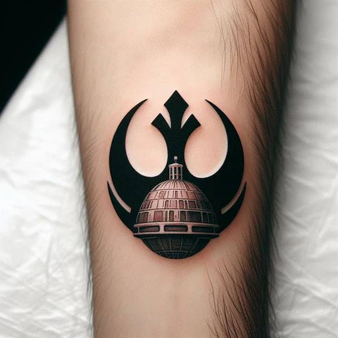 Metaphoric Star Wars Tattoo