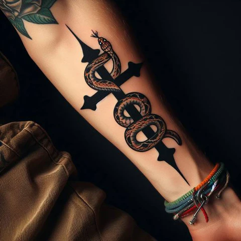 30 Sacred Snake Tattoo Ideas To Highlight Your Exclusivity! 36 Monochromatic Crowley Snake Tattoo