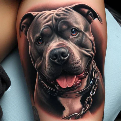 14 Glorious Pitbull Tattoo Ideas 22 Naive Yet Powerful