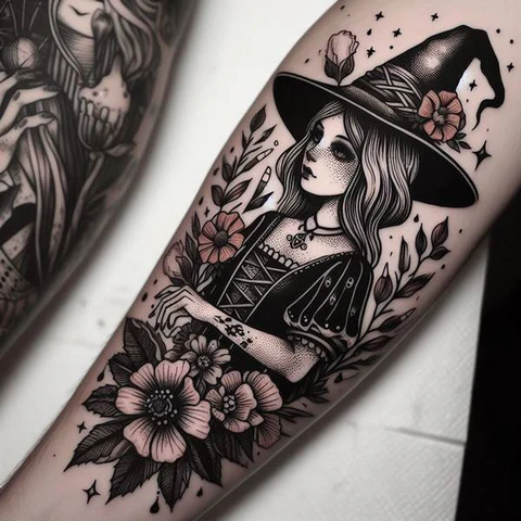 21 Spooky And Sinister Witchy Tattoos ideas 5 One For The Books