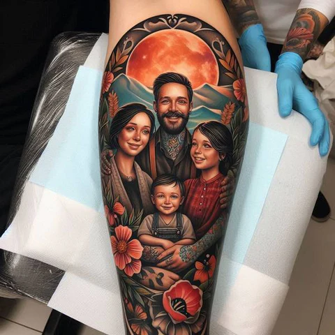 20 Nostalgic Family Tattoo Ideas 8 Ornamenting The Value