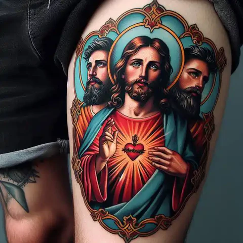 15 Sensational San Judas Tattoo Ideas 11 Radiant San Judas Tattoo