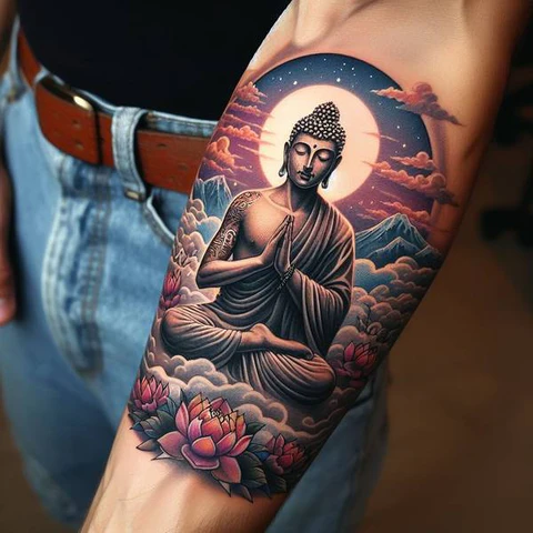 14 Stunning Spiritual Tattoo Ideas 22 Radiant Spiritual Tattoo On Forearm
