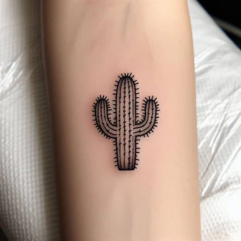 23 Cactus Tattoo Ideas To Smile In The Face Of Adversary! 22 Realistic Cactus Tattoo With Razor Sharp Spines