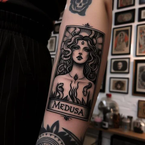 19 Mysterious Designs For Tarot Card Tattoos ideas 32 Rediscovering Divinity And Religion2