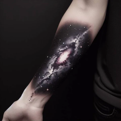 15 Luminescence Galaxy Tattoo Ideas 3 Released From The Vault