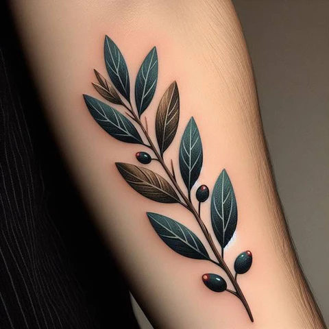 16 Staggering Olive Branch Tattoo Ideas 13 Rewiring The Past With The Present
