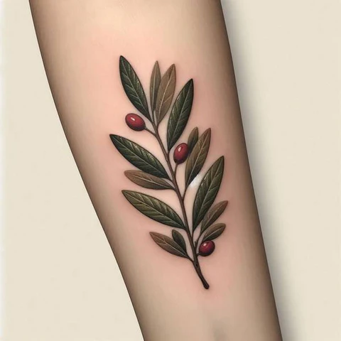 16 Staggering Olive Branch Tattoo Ideas 14 Rewiring The Past With The Present2