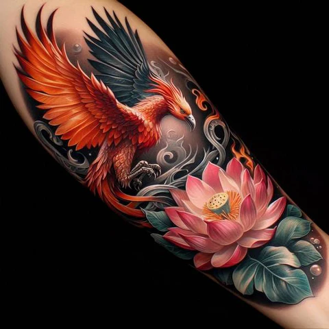 28 Refreshing Lotus Flower Tattoo Ideas 10 Rising From The Ashes