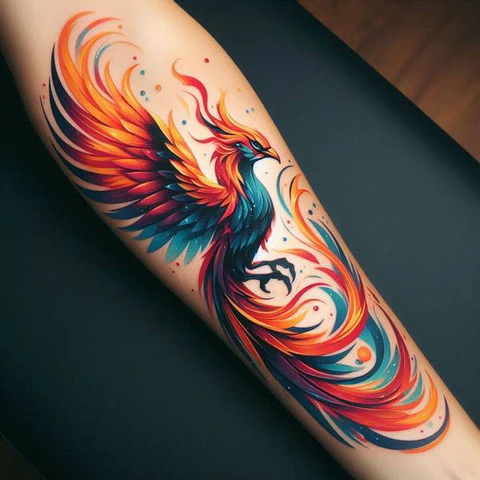 15 Blazing Hot Ideas For Phoenix Tattoos 1 Rising Phoenix Tattoo