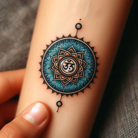 14 Stunning Spiritual Tattoo Ideas 10 Shaded Chakra Spiritual Tattoo