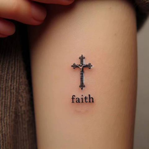 Small Faith Tattoo2