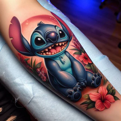 22 Dazzling Disney Tattoo Ideas 26 Smile To Stop Tim