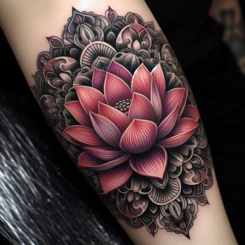 28 Refreshing Lotus Flower Tattoo Ideas 2 Sophistication Beyond