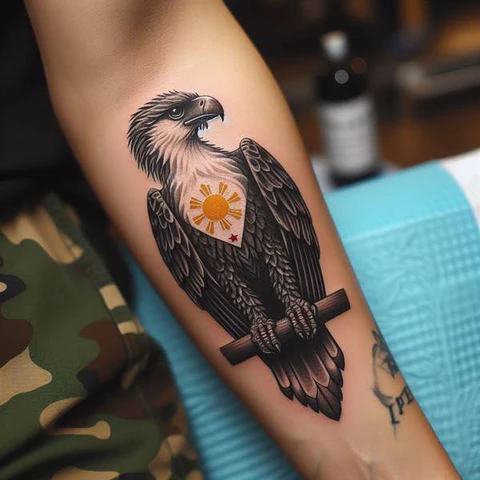 42 Exquisite Eagle Tattoo Ideas 22 Spiritual Philippine Eagle Tattoo