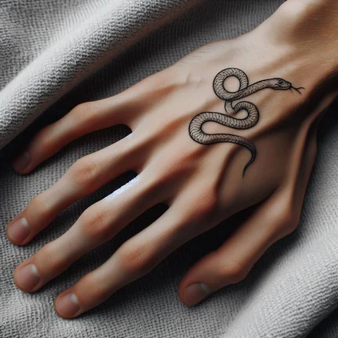 30 Sacred Snake Tattoo Ideas To Highlight Your Exclusivity! 21 The Coiled Magnificence Twisted Snake Tattoo On Hand