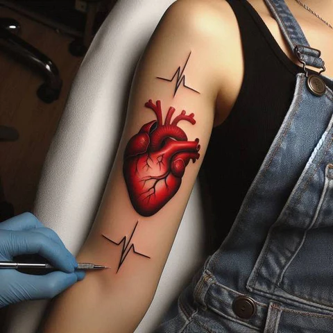 21 Enchanting Heart Tattoo Ideas 22 The Fuel Of Life