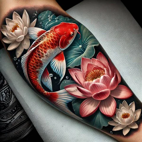 28 Refreshing Lotus Flower Tattoo Ideas 16 The Journey Towards Greatness