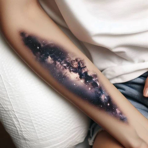 15 Luminescence Galaxy Tattoo Ideas 13 The Unsung Hero