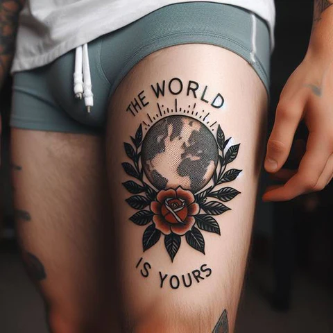 The World Is Yours Design With Sublime Colors 3