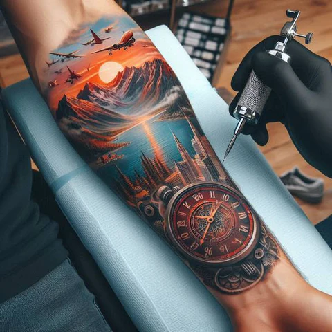 15 Fascinating Travel Tattoo Ideas 10 Thrill Of Adventure