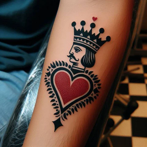 21 Enchanting Heart Tattoo Ideas 21 Throne For The Worthy