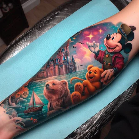 22 Dazzling Disney Tattoo Ideas 14 Touch Of Destiny