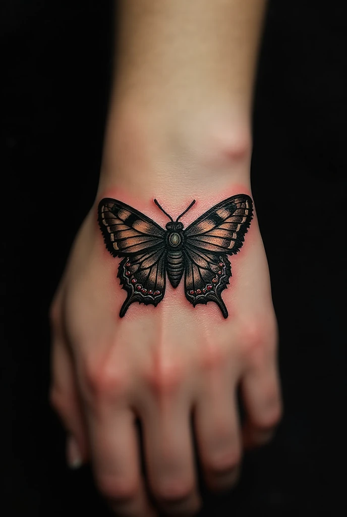 15 Magical Moth Tattoo Ideas 4 Traditional Moth Tattoo With Positive Aura