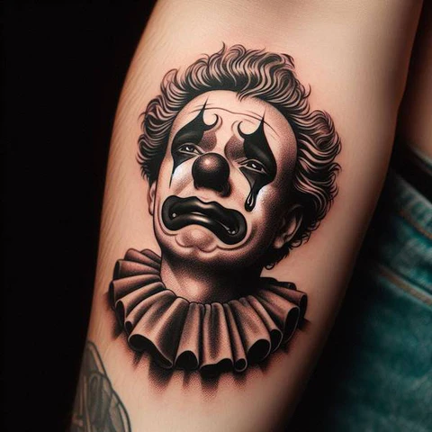 22 Sensational Clown Tattoo Ideas 22 Uncovering The Lows Of Selling Out