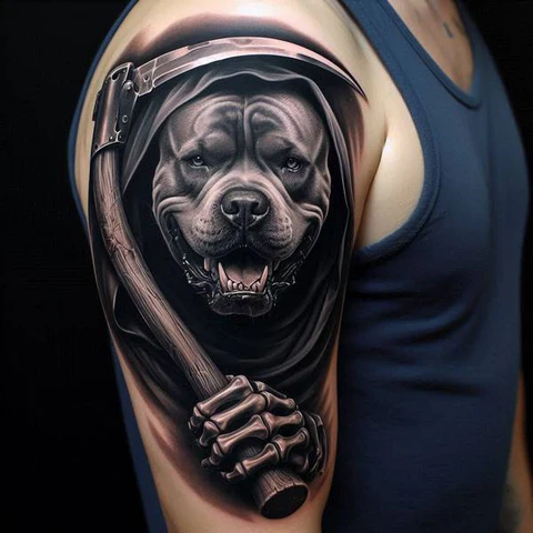 14 Glorious Pitbull Tattoo Ideas 21 Unleashing Hell On Earth