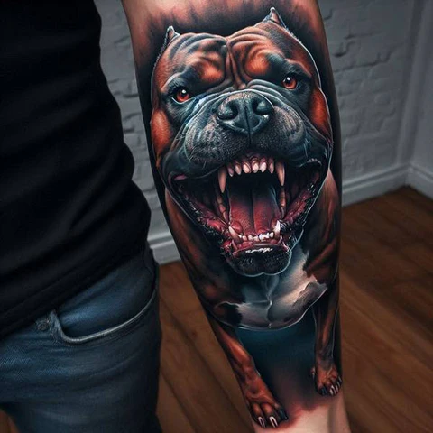 14 Glorious Pitbull Tattoo Ideas 10 Unleashing The Hidden Beast