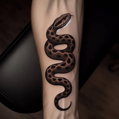 30 Sacred Snake Tattoo Ideas To Highlight Your Exclusivity! 58 Viper Snake Tattoo With Elegant Patterns