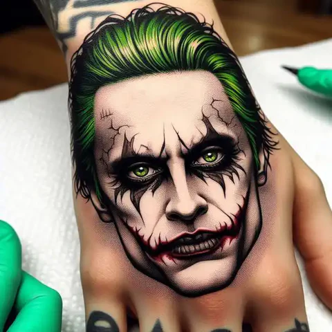 29 Fascinating Joker Tattoo Ideas 20 Vivid Jared Leto Joker Tattoo